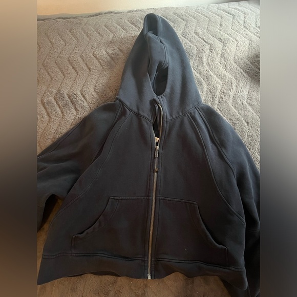 Lululemon Navy Scuba Oversized Full-Zip Hoodie XL/XXL - Picture 3 of 5